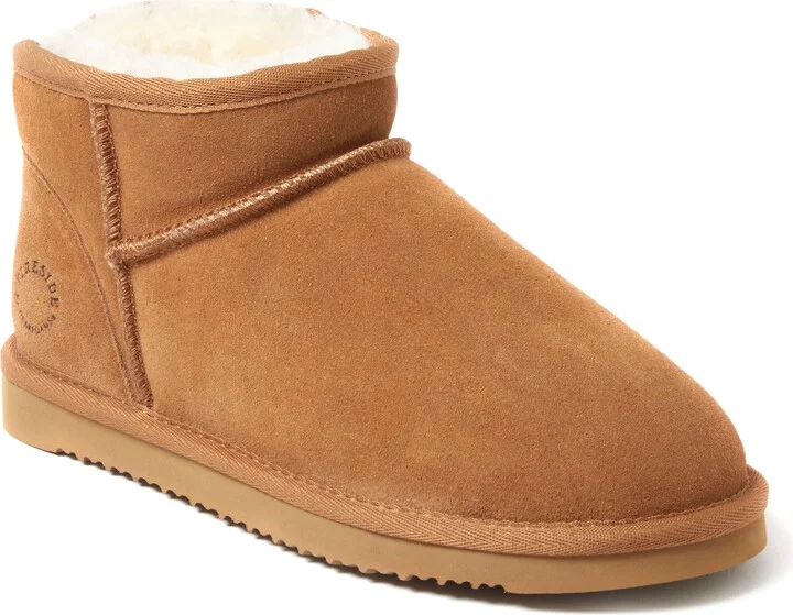 Fireside Riverland Genuine Shearling Micro Bootie