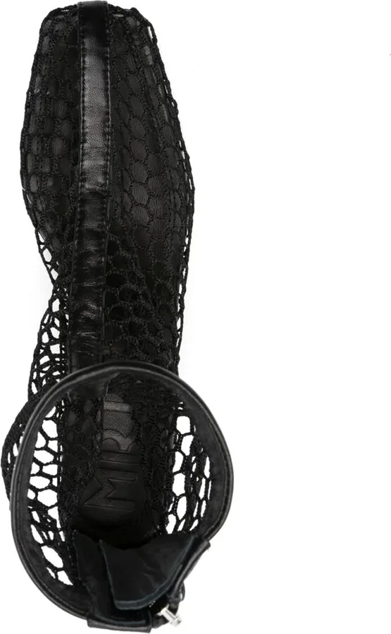 Firme 65mm mesh ankle boots - Image 4