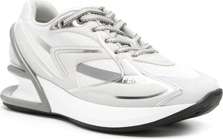 First 1 leather-paneling low-top sneakers - Image 2