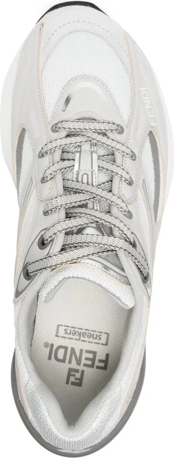 First 1 leather-paneling low-top sneakers - Image 4