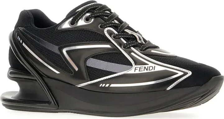First 1 logo-print sneakers - Image 2