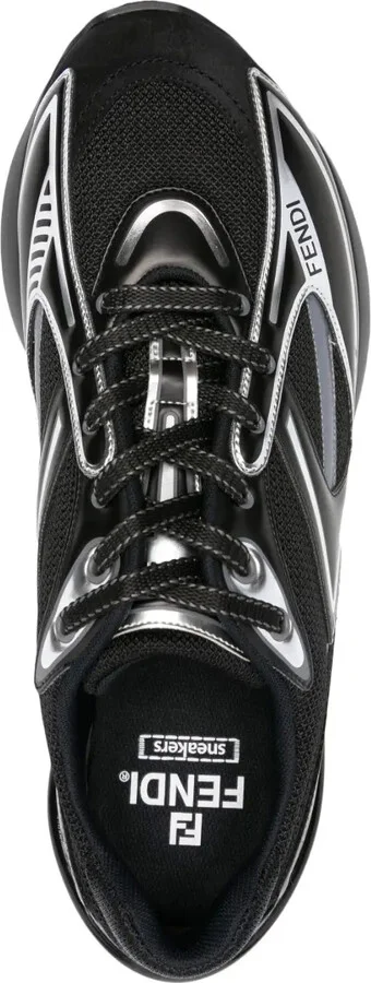 First 1 logo-print sneakers - Image 4