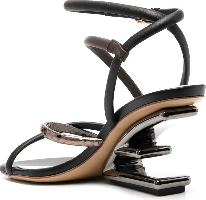 First 85mm strappy sandals - Image 3