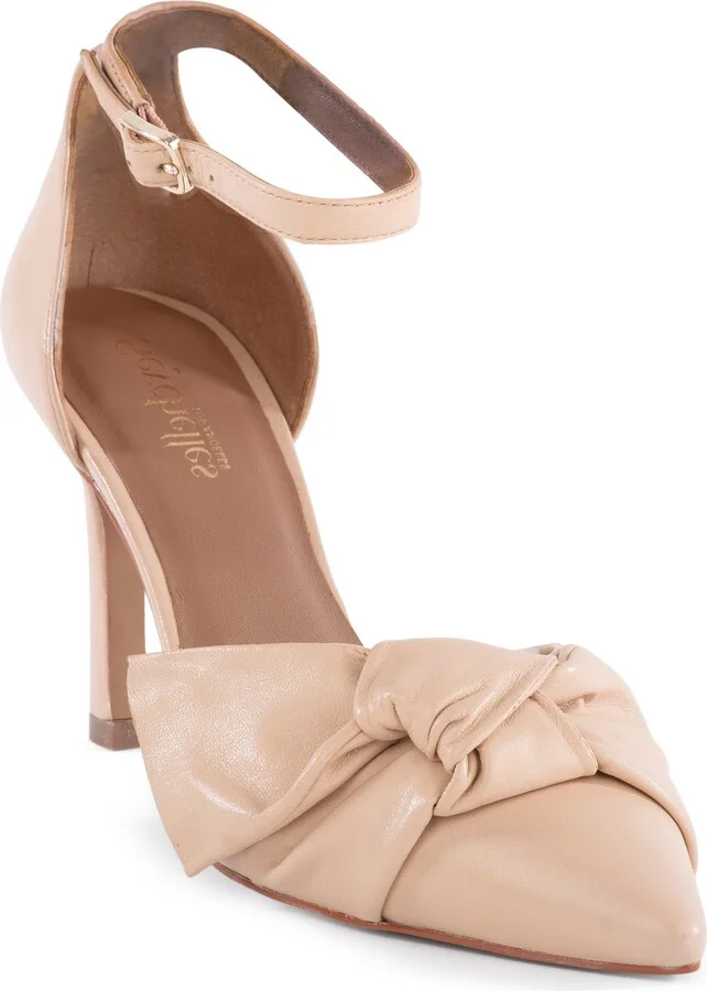 Beige Leather