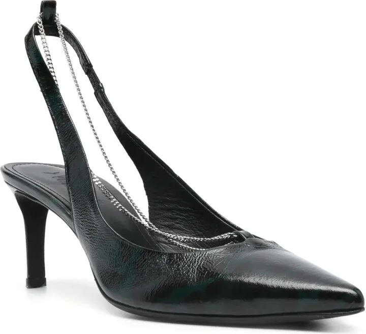 First Night Court 68mm leather pumps - Image 2