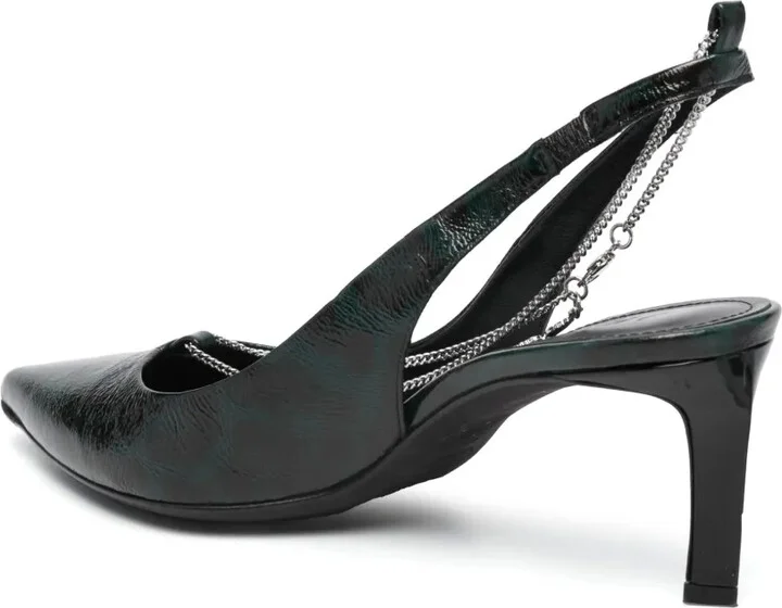 First Night Court 68mm leather pumps - Image 3