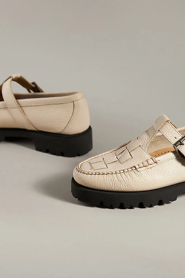 Fisherman Mary Jane Flats - Image 3