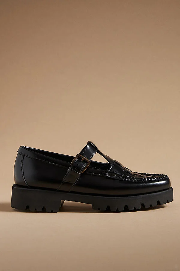 Fisherman Mary Jane Flats - Image 2
