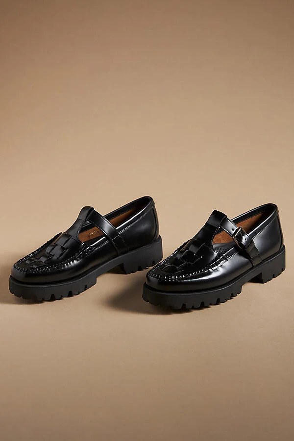 Fisherman Mary Jane Flats - Image 3
