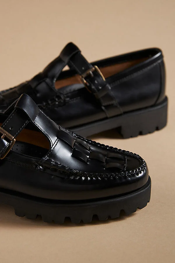 Fisherman Mary Jane Flats - Image 4