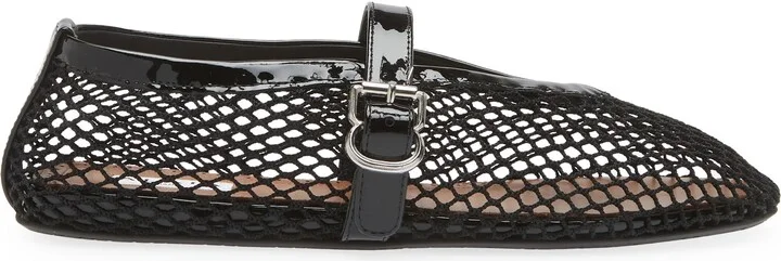 Fishnet Ballerina Flat - Image 3
