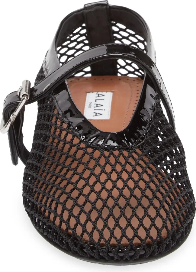 Fishnet Ballerina Flat - Image 4