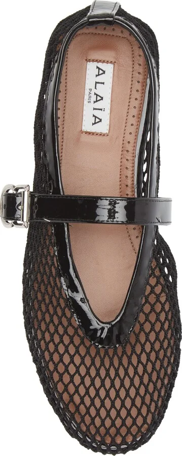 Fishnet Ballerina Flat - Image 5