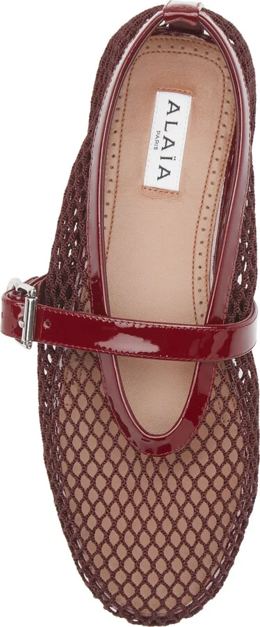 Fishnet Ballerina Flat - Image 11