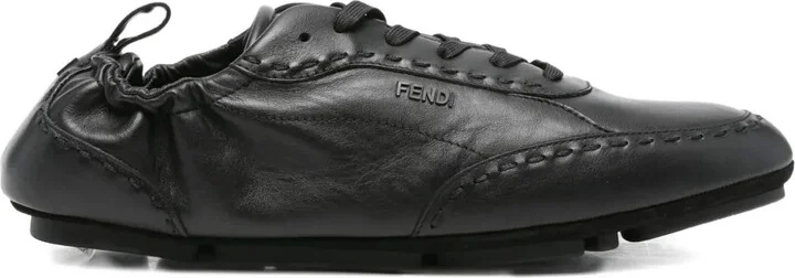 Fit lace-up sneakers