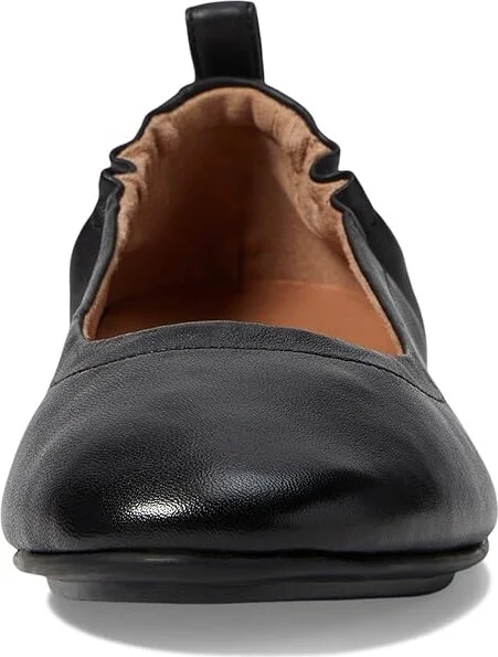 FitFlop Allegro Ballerina Flat Women's Flat Shoes Black : 5 M (B), Leather - Image 3