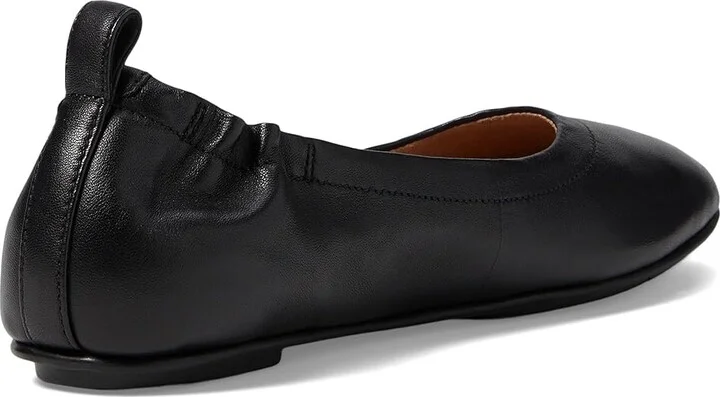 FitFlop Allegro Ballerina Flat Women's Flat Shoes Black : 5 M (B), Leather - Image 5