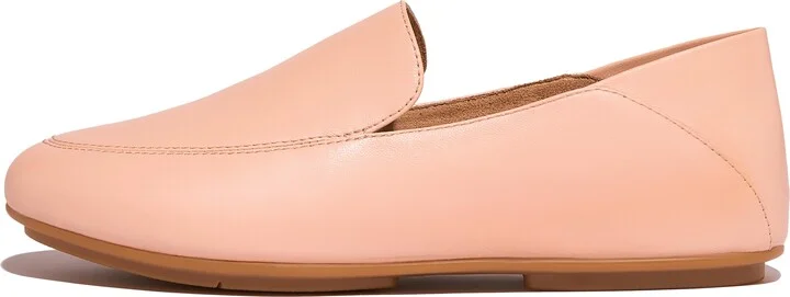FitFlop ALLEGRO Crush-Back Leather Loafers