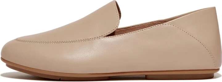 FitFlop ALLEGRO Crush-Back Leather Loafers