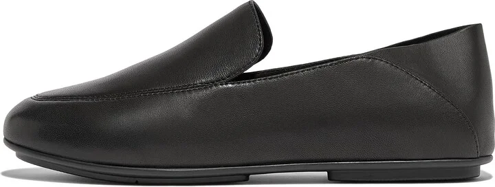 FitFlop ALLEGRO Crush-Back Leather Loafers