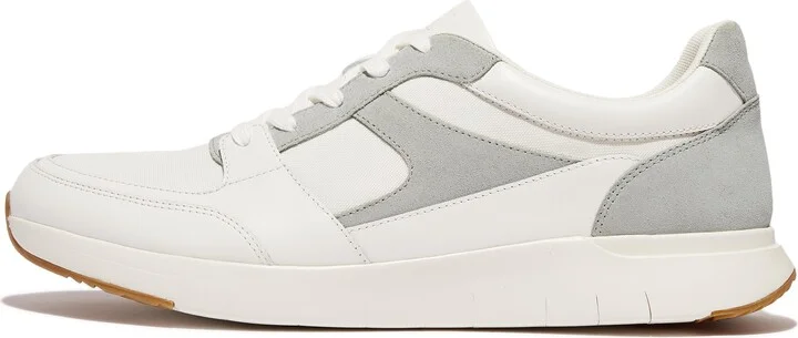 FitFlop ANATOMIFLEX Material-Mix Panel Sneakers Leather/Fabric Polyester/Suede