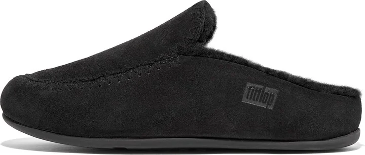 FitFlop CHRISSIE II HAUS Shearling-Lined Suede Slippers