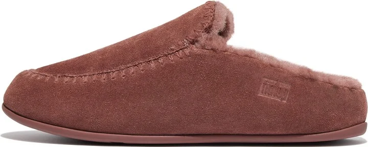 FitFlop CHRISSIE II HAUS Shearling-Lined Suede Slippers
