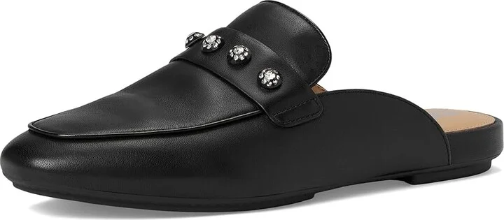 FitFlop Delicato Crystal-Cluster Soft Leather Mules Women's Flat Shoes Black : 8 M (B), EVA/Leather/Nappa - Image 5