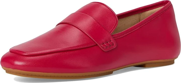 FitFlop Delicato Soft Leather Loafers Women's Shoes Redberry : 6.5 M (B) - Image 5