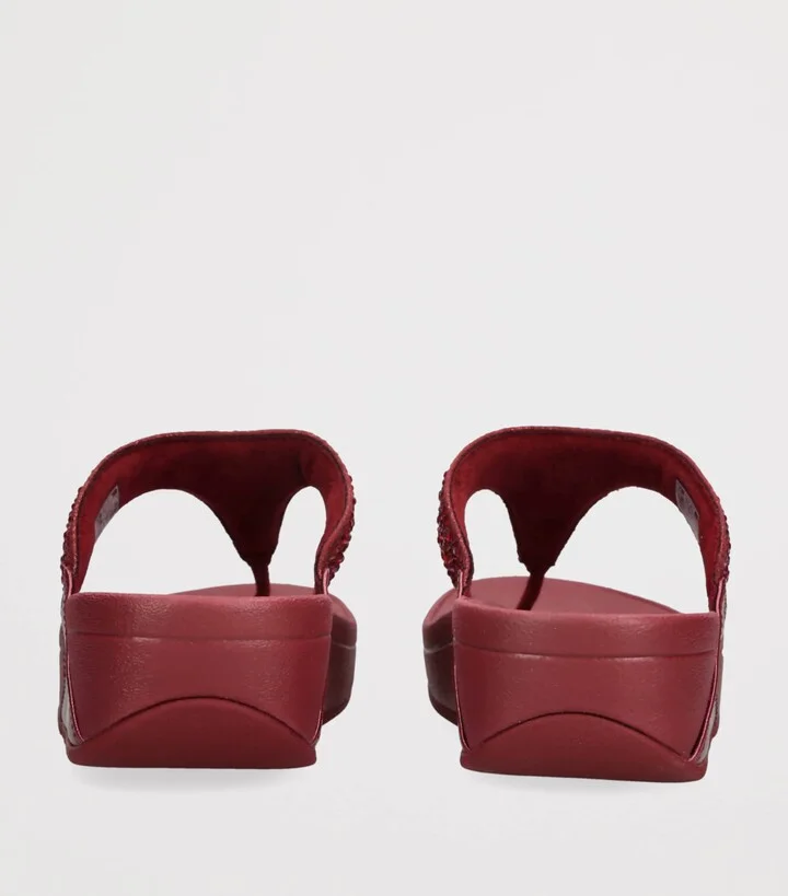 FitFlop Embellished Lulu Flatform Flip Flips - Image 2