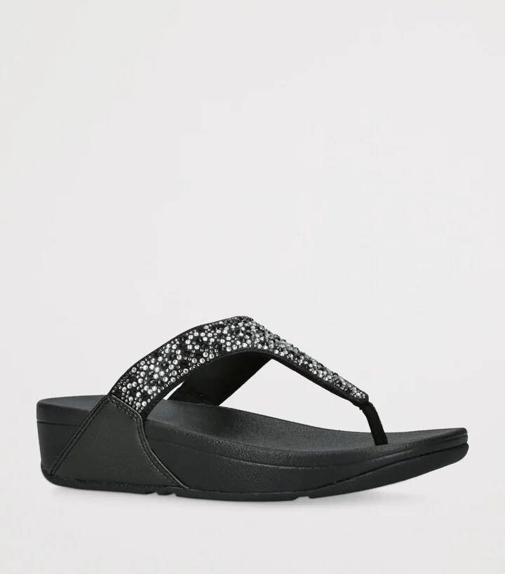 FitFlop Embellished Lulu Flatform Sandals 40 - Image 3