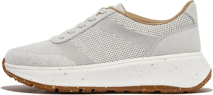 FitFlop F-MODE E01 Knit Flatform Sneakers Knit Polyester/Suede