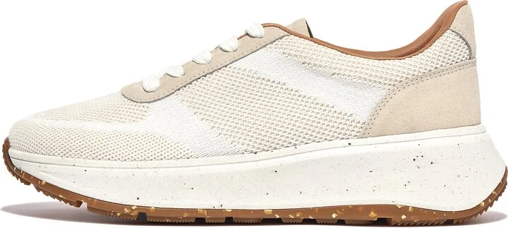 FitFlop F-MODE E01 Knit Flatform Sneakers Knit Polyester/Suede