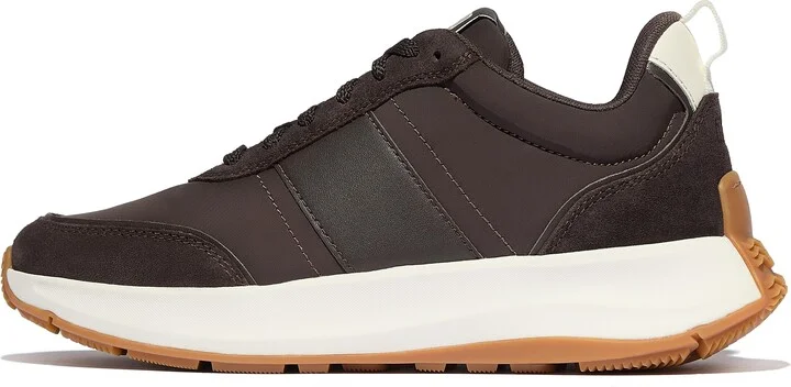 FitFlop F-MODE Flow Fabric/Suede/Leather Sneakers Leather/Suede/Fabric Polyester