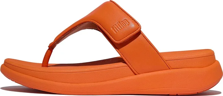 FitFlop F-MODE GO Adjustable Toe-Post Sandals Faux Leather