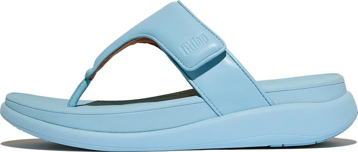 FitFlop F-MODE Go Adjustable Toe-Post Sandals Pu