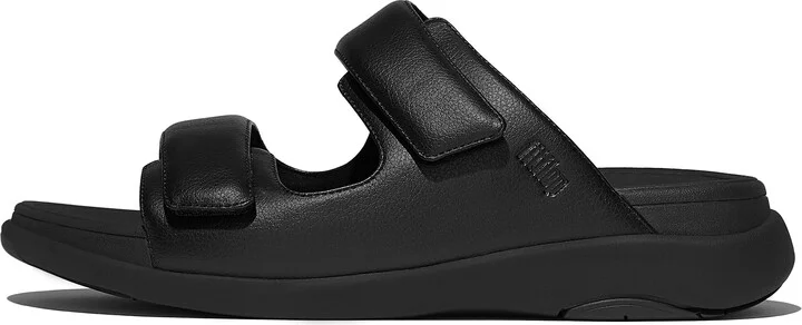 FitFlop F-MODE GO Adjustable Two-Bar Slides Pu