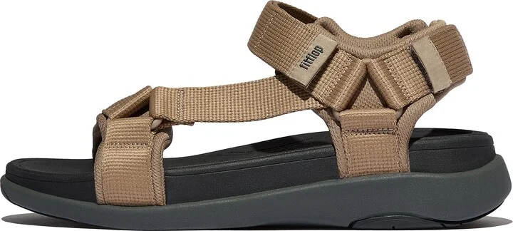 FitFlop F-MODE GO Adjustable Webbing Back-Strap Sandals Webbing Polyester
