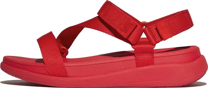 FitFlop F-MODE Go Adjustable Webbing Z-Strap Sandals Polyester Webbing Nylon