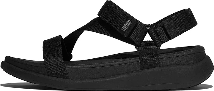 FitFlop F-MODE Go Adjustable Webbing Z-Strap Sandals Polyester Webbing Nylon