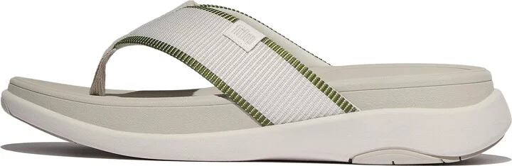 FitFlop F-MODE Go Water-Resistant Webbing Toe-Post Sandals Webbing Polyester