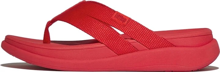 FitFlop F-MODE Go Webbing Strappy Flip-Flops Polyester