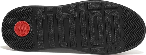 FitFlop F-Mode Leather Lace-Up Flatform Ankle Boots Women's Boots All Black : 5 M (B) - Image 2