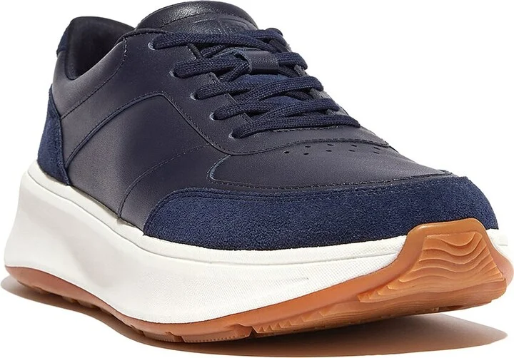 Fitflop F-Mode Leather & Suede Sneaker