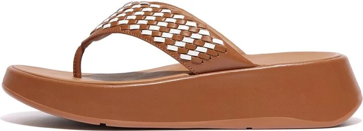 Fitflop F-Mode Leather Toe Post Sandal - Image 2