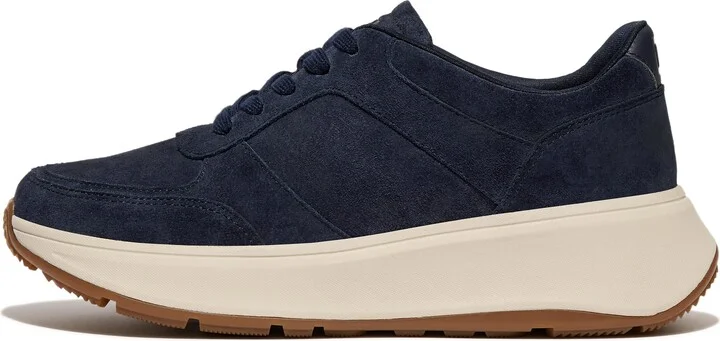 FitFlop F-MODE Suede Flatform Sneakers Suede/Leather