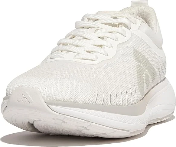 FitFlop Ff Runner Women's Running Shoes Urban White : 8 M (B), Textile - Image 5