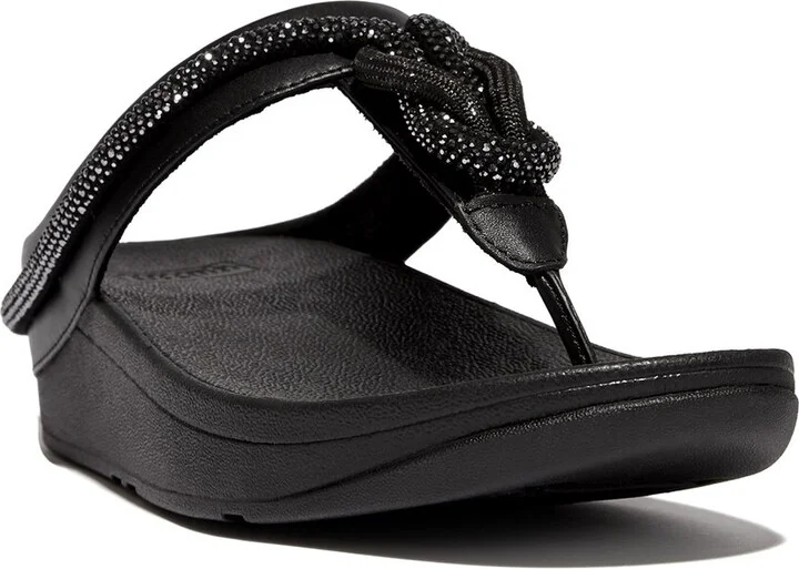 Fitflop Fino Leather Toe Post Sandal