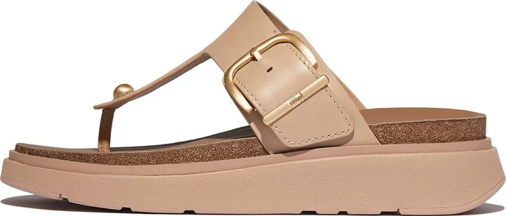 FitFlop GEN-FF Buckle Leather Toe-Post Sandals
