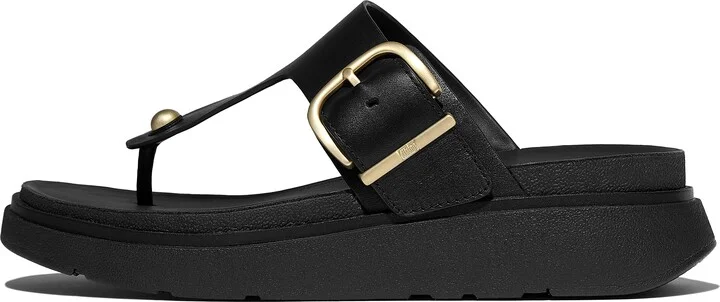 FitFlop GEN-FF Buckle Leather Toe-Post Sandals